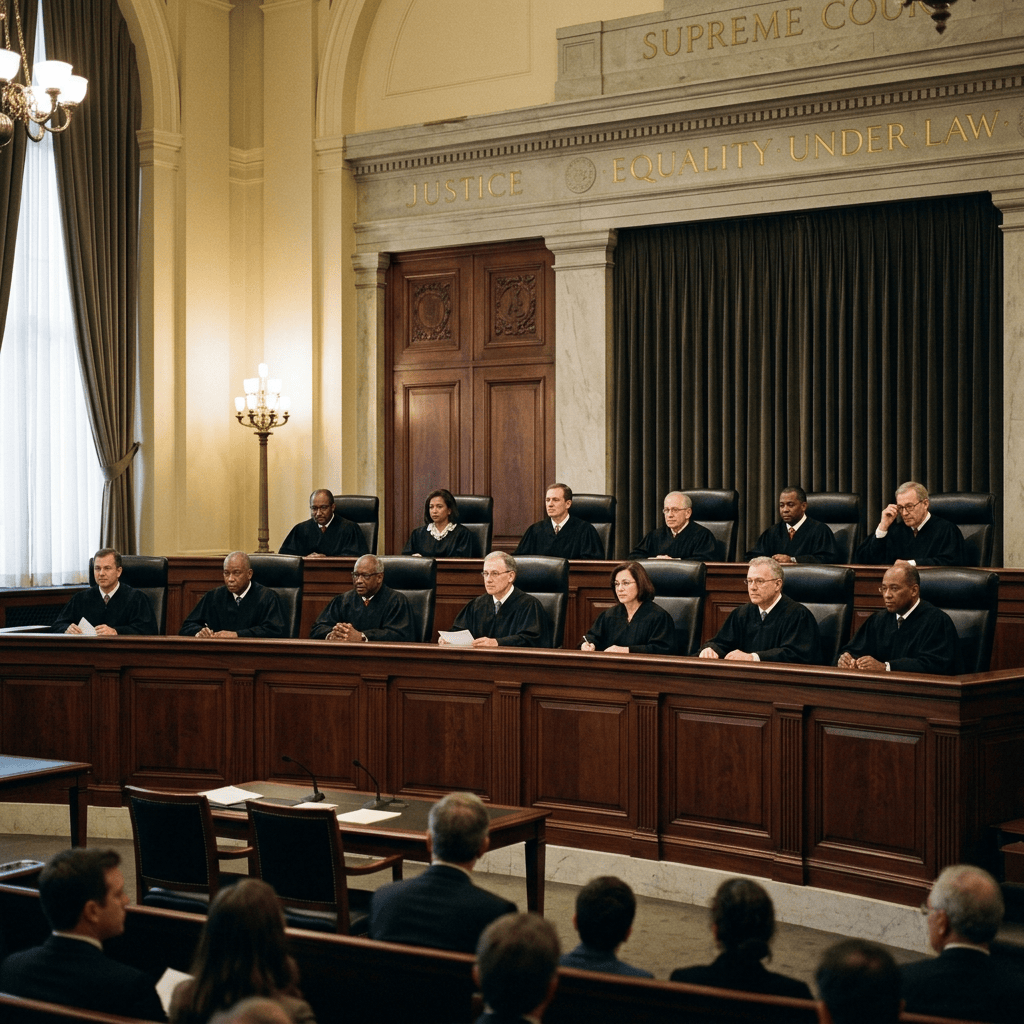 Supreme Court with thirteen judges